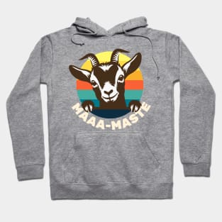 Goat Yoga - Maaa-Maste - Cute Goat Hoodie